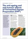Stefano Fais's New Article on Both of Anti-tumour and Anti-ageing Effects of FPP.